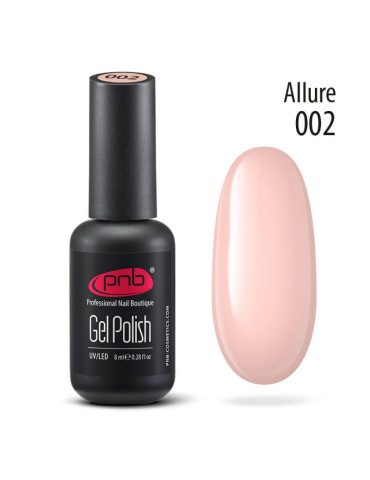 Gel polish №002 Allure 8 ml. PNB