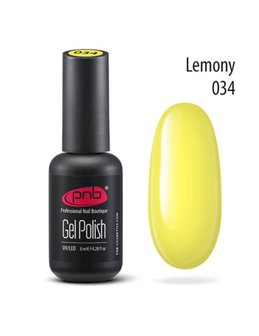 Gel polish №034 Lemony 8 ml. PNB