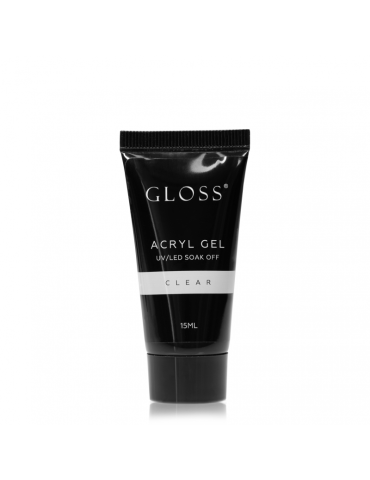 Acryl Gel "Clear" 15 ml. GLOSS