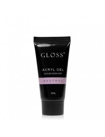 Acryl Gel "Neutral" 15 ml. GLOSS