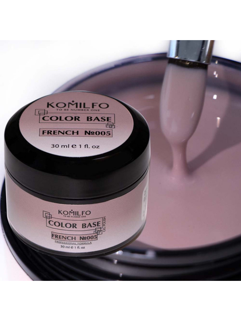 Color Base French №005 30 ml. (without brush,jar) Komilfo