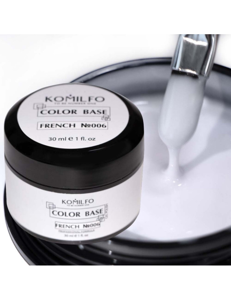 Color Base French №006 30 ml. (without brush,jar) Komilfo