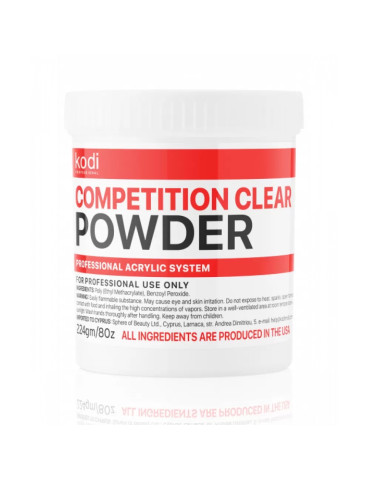 Competition Clear Powder 224 g. Kodi Professional