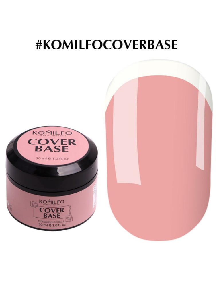 Cover Base (without brush,jar) 30 ml. Komilfo