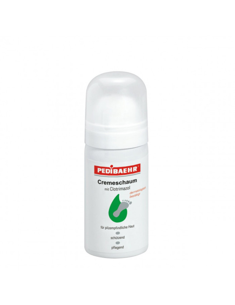 Cream-foam antifungal with clotrimazole and urea BAEHR, 35 ml
