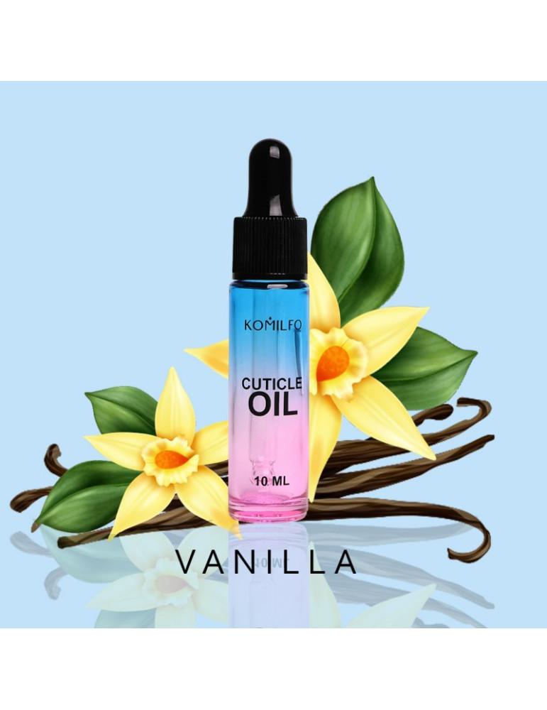 Cuticle oil "Vanilla" 10 ml. Komilfo