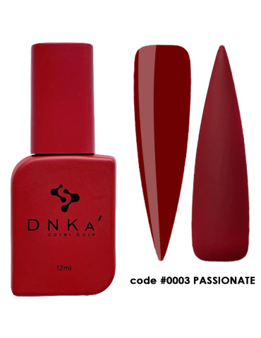 DNKa Cover Base, 12 ml  No.0003 Passionate