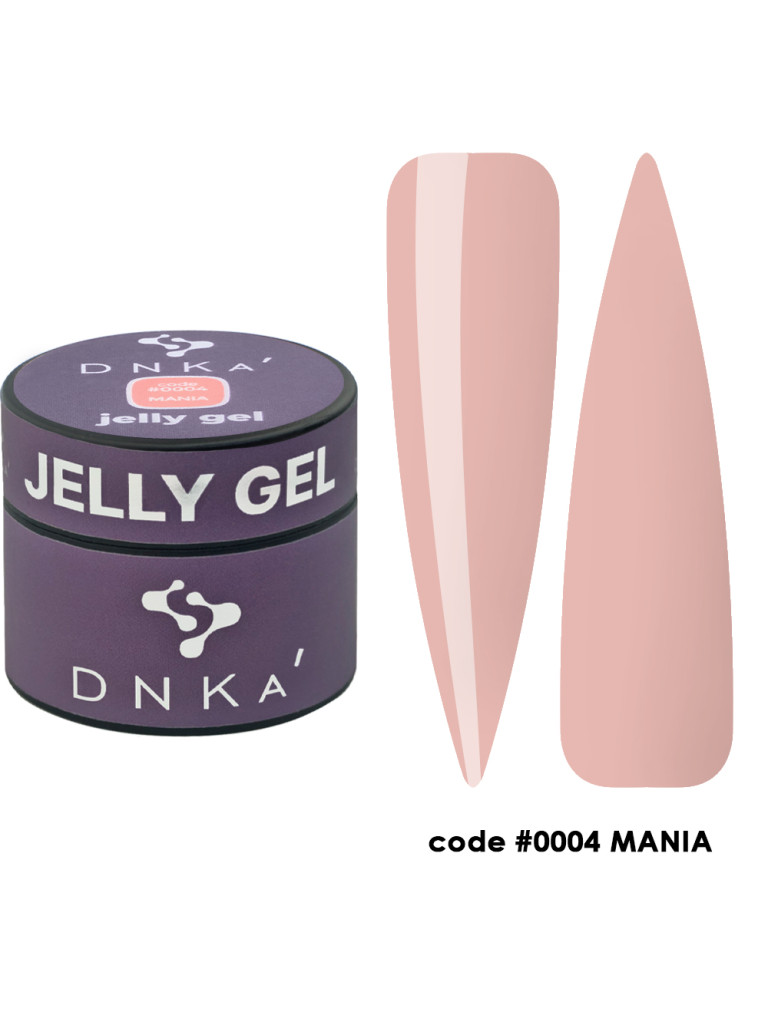 Gelly Gel DNKa, 15 ml  No.0004 Mania