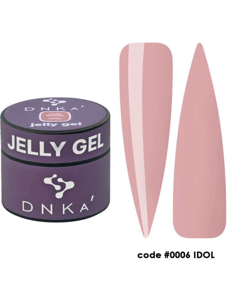 Gelly Gel DNKa, 15 ml  No.0006  Idol