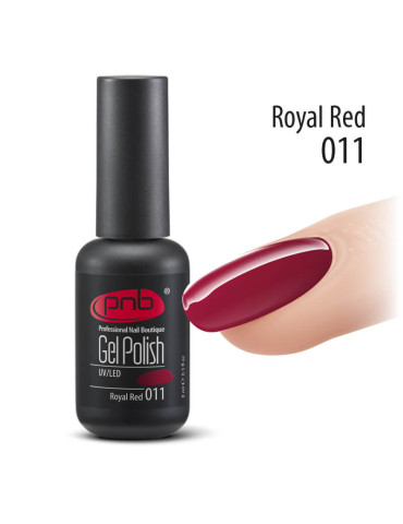 Gel polish №011 Royal Red 8 ml. PNB