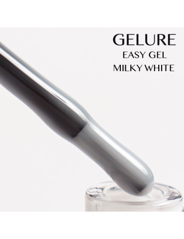 Easy gel Milky White 15 ml. Gelure