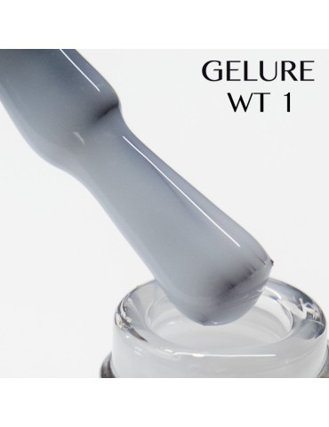 Gel Polish WT 1 15 ml. (transparent white) Gelure