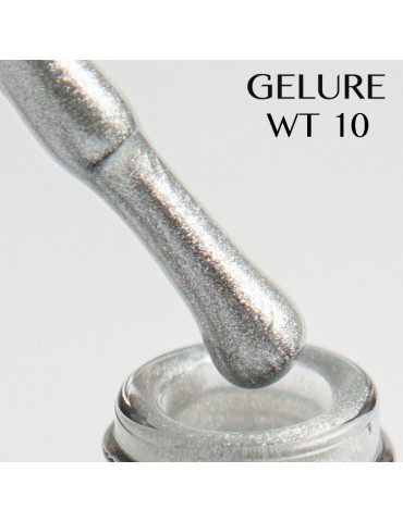 Gel Polish WT 10 15 ml. (white silver) Gelure