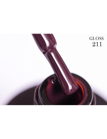 Gel polish 11 ml. №211 GLOSS