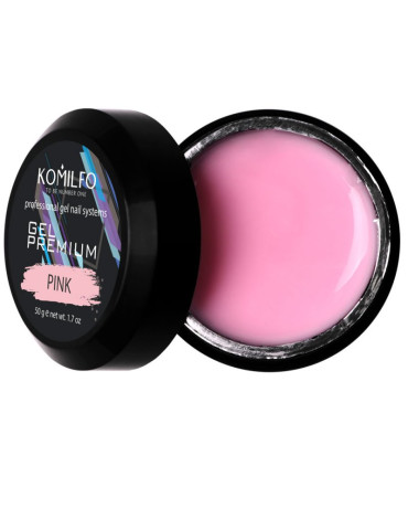 Gel Premium Pink 50 g. Komilfo