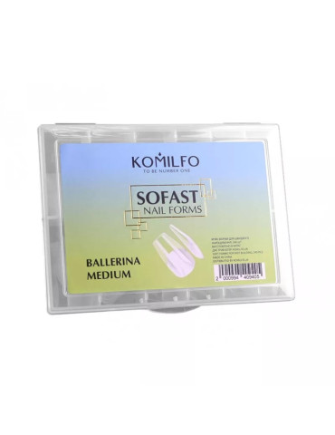 Soft forms for fast building ( Ballerina Medium ) 240 pcs. Komilfo