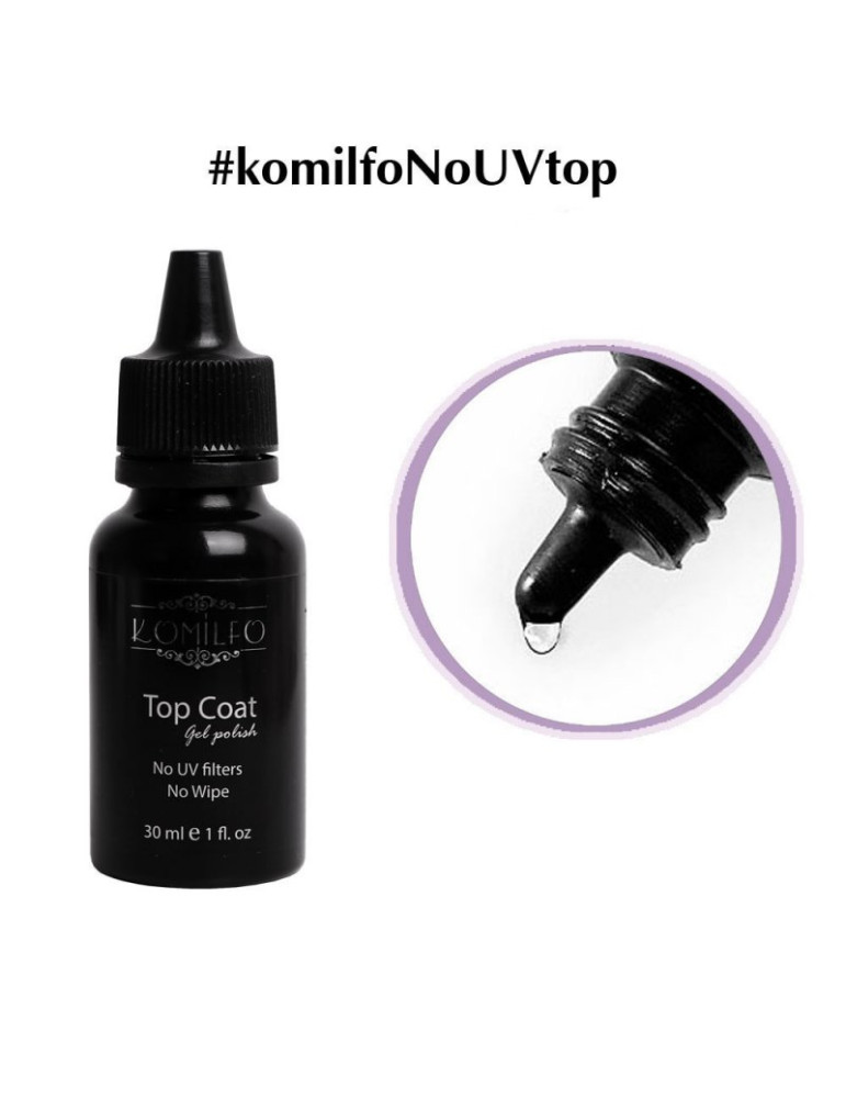 No Wipe No UV Top 30 ml. Komilfo