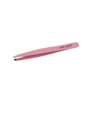 Eyebrow tweezers classic (pink) Nikk Mole