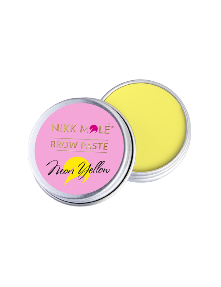 Neon Yellow brow paste 15 g Nikk Mole
