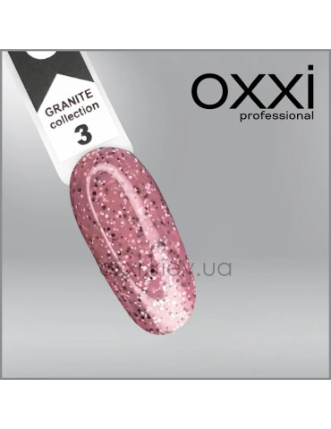 Gel polish "Granite" №03 10 ml. OXXI