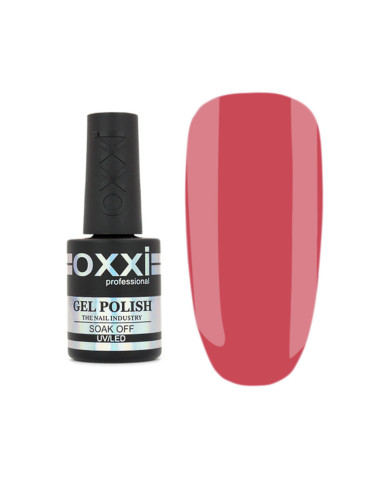 Gel Polish OXXI №011 (pink-coral, enamel) 10 ml.