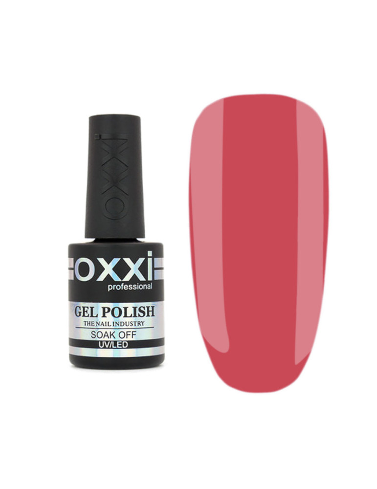 Gel Polish OXXI №011 (pink-coral, enamel) 10 ml.