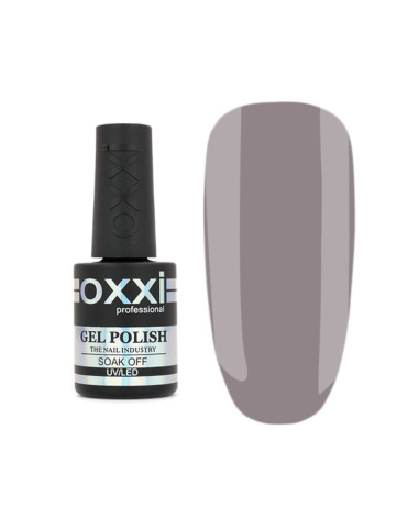 Gel Polish OXXI №027 (light brown gray, enamel) 10 ml.