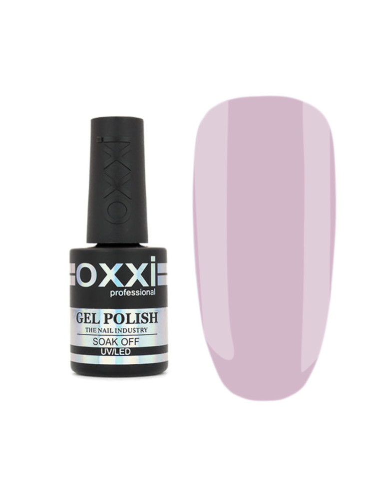 Gel Polish OXXI №028 (light lilac-pink, enamel) 10 ml.