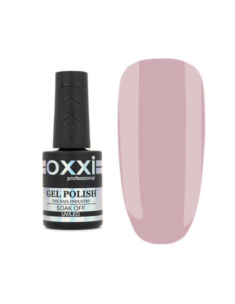 Gel Polish OXXI №034 (pale peach pink, enamel) 10 ml.