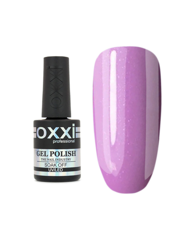 Gel Polish OXXI №041 (light lilac with barely noticeable microshine) 10 ml.
