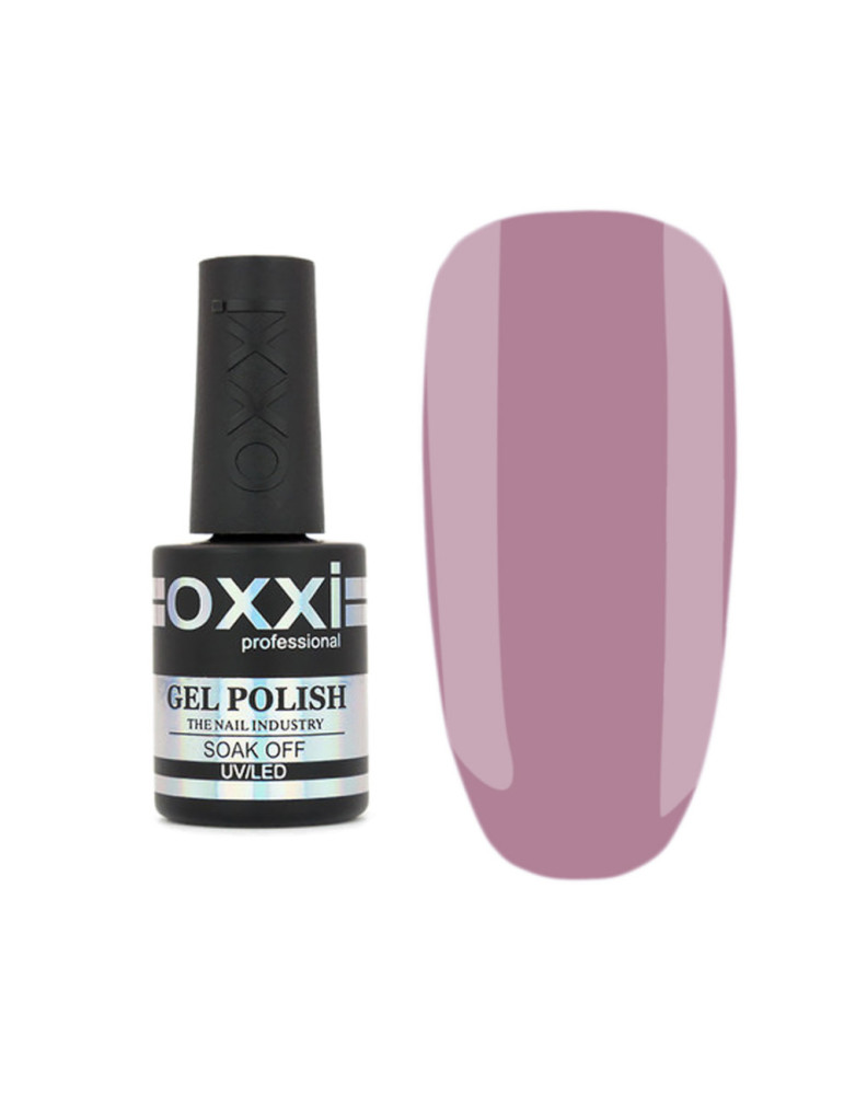 Gel Polish OXXI №071 (light grey-pink, enamel) 10 ml.