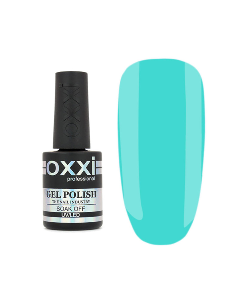 Gel Polish OXXI №105 (light turquoise, enamel) 10 ml.