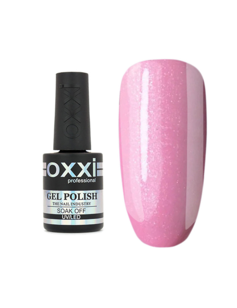 Gel Polish OXXI №157 (bright soft pink with microshine) 10 ml.