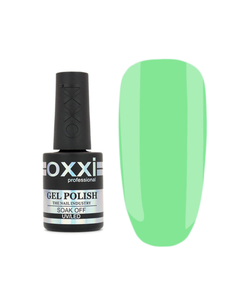Gel Polish OXXI №223 (light green, enamel) 10 ml.