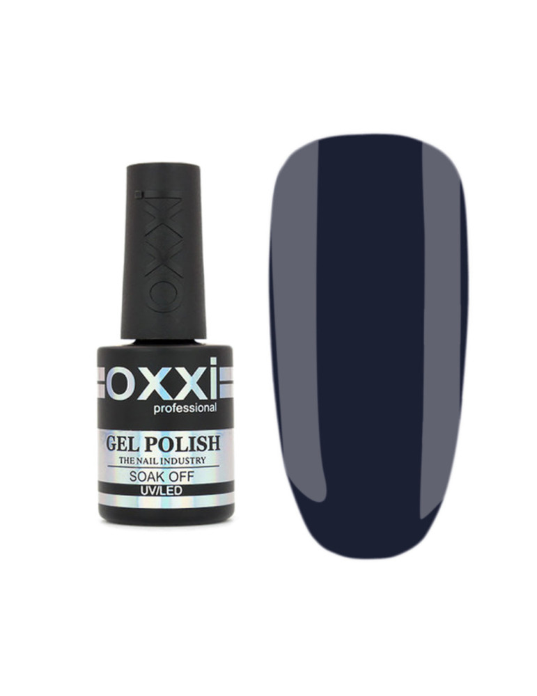 Gel Polish OXXI №248 (dark graphite, enamel) 10 ml.