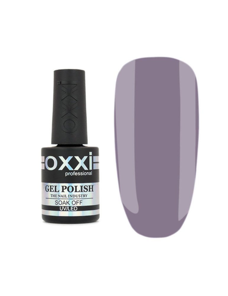 Gel Polish OXXI №256 (gray-lilac, enamel) 10 ml.