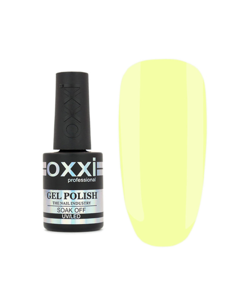 Gel Polish OXXI №265 (yellow, enamel) 10 ml.