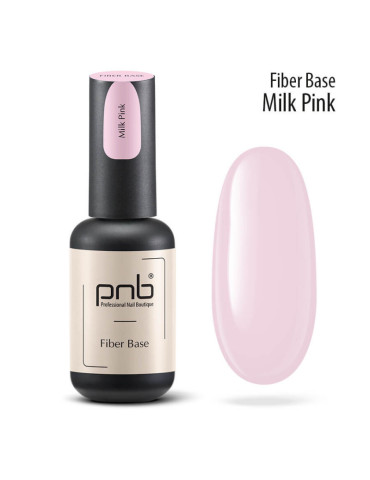 Fiber UV/LED Base Milk Pink, 8 ml. PNB