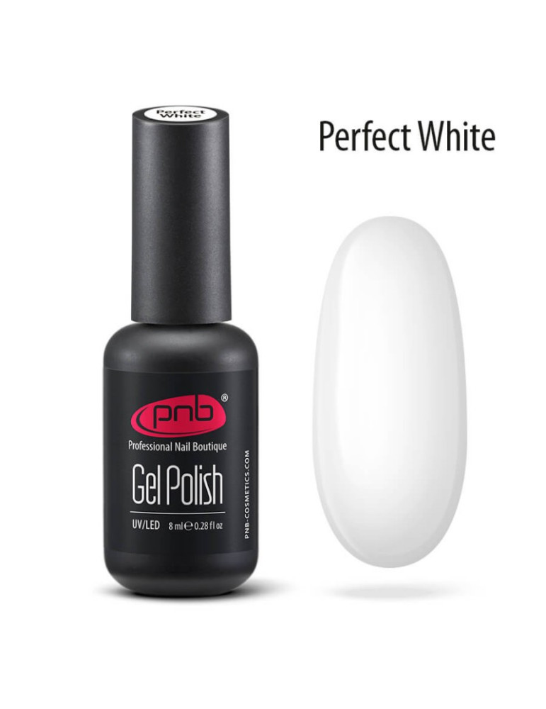 Gel polish Perfect White 8 ml. PNB