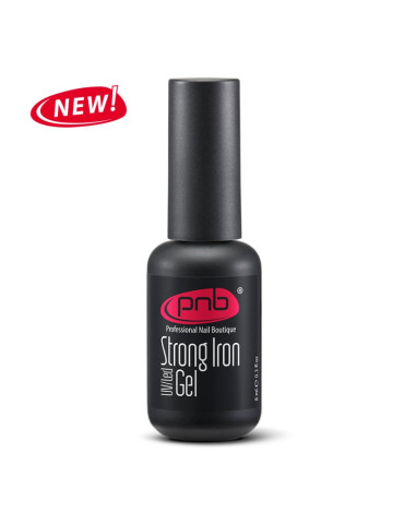 UV/LED Strong Iron Gel Clear 8 ml. PNB